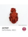Infernal Red Quick Gen Color 18 ml (AK17037) de AK Interactive en AK Quick Gen | La Cueva Roja