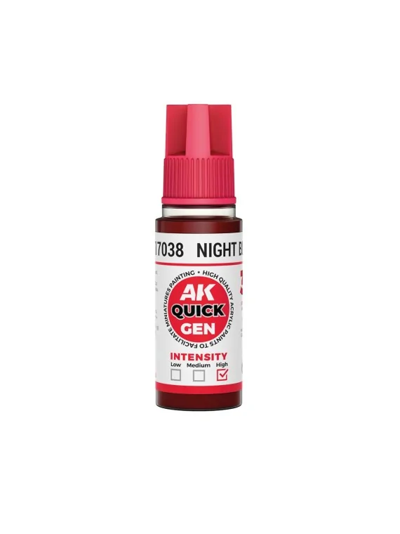 Night Blood Quick Gen Color 18 ml (AK17038) de AK Interactive en AK Quick Gen | La Cueva Roja