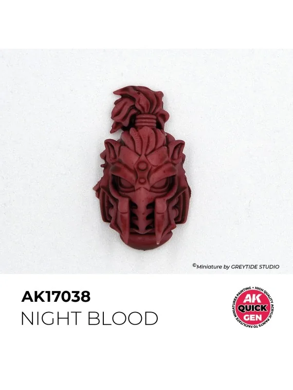 Night Blood Quick Gen Color 18 ml (AK17038) de AK Interactive en AK Quick Gen | La Cueva Roja