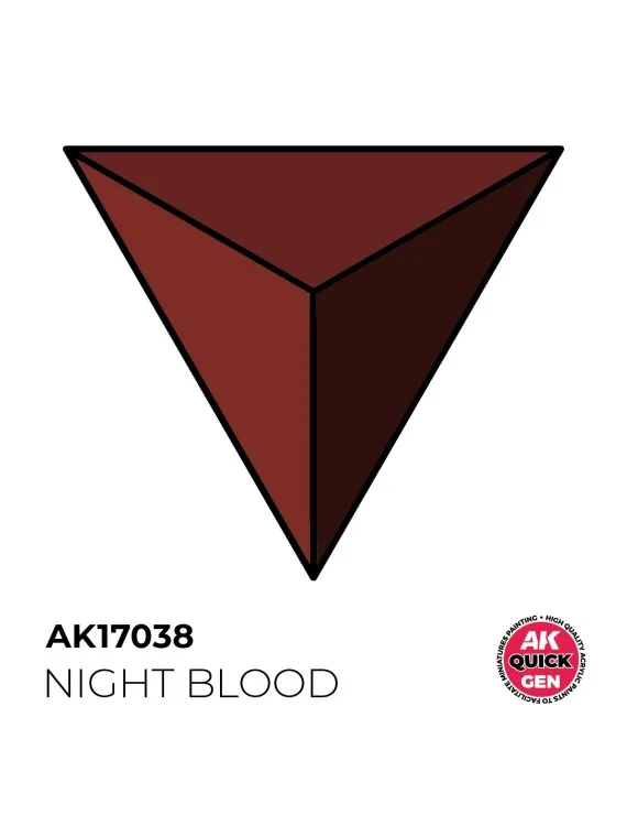 Night Blood Quick Gen Color 18 ml (AK17038) de AK Interactive en AK Quick Gen | La Cueva Roja
