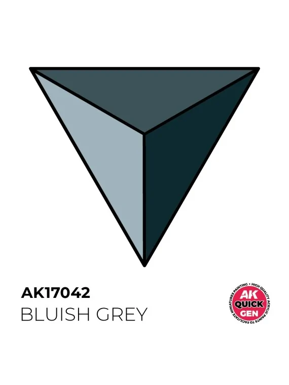 Bluish Grey Quick Gen Color 18 ml (AK17042) de AK Interactive en AK Quick Gen | La Cueva Roja