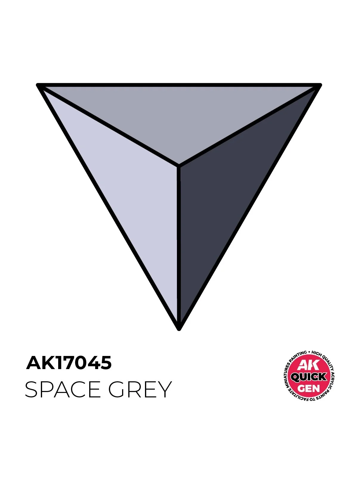 Space Grey Quick Gen Color 18 ml (AK17045) de AK Interactive en AK Quick Gen | La Cueva Roja