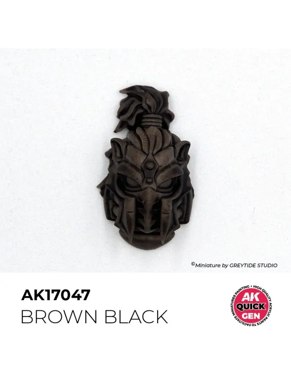 Brown Black Quick Gen Color 18 ml (AK17047) de AK Interactive en AK Quick Gen | La Cueva Roja