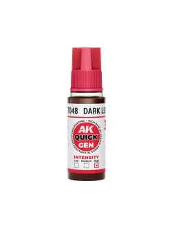Dark Leather Quick Gen Color 18 ml (AK17048) de AK Interactive en AK Quick Gen | La Cueva Roja