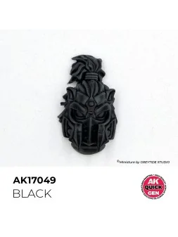 Black Quick Gen Color 18 ml (AK17049) de AK Interactive en AK Quick Gen | La Cueva Roja