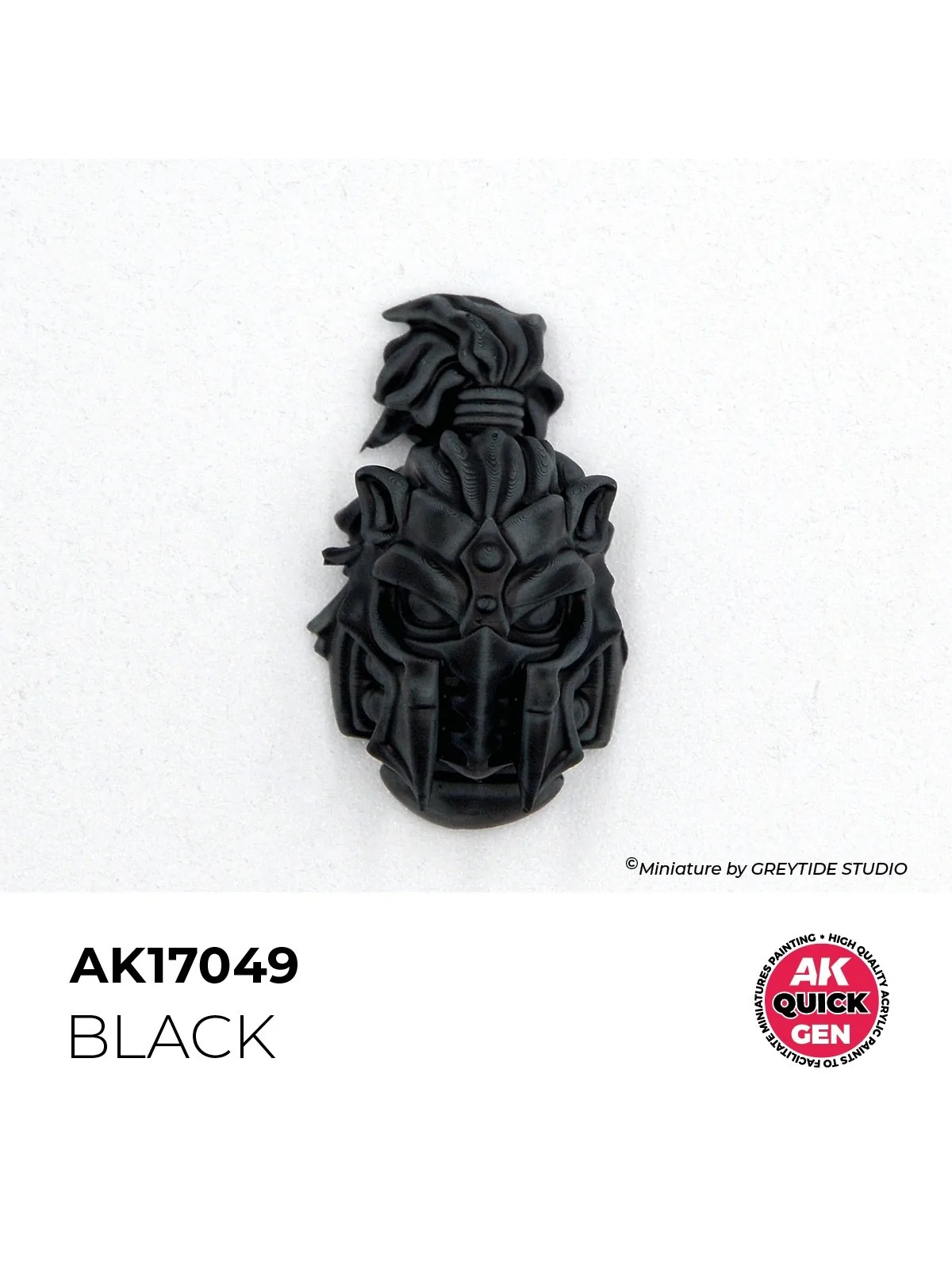 Black Quick Gen Color 18 ml (AK17049) de AK Interactive en AK Quick Gen | La Cueva Roja