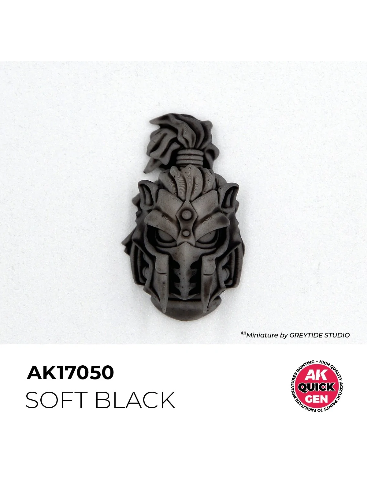 Soft Black Quick Gen Color 18 ml (AK17050) de AK Interactive en AK Quick Gen | La Cueva Roja