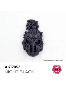 Night Black Quick Gen Color 18 ml (AK17052) de AK Interactive en AK Quick Gen | La Cueva Roja