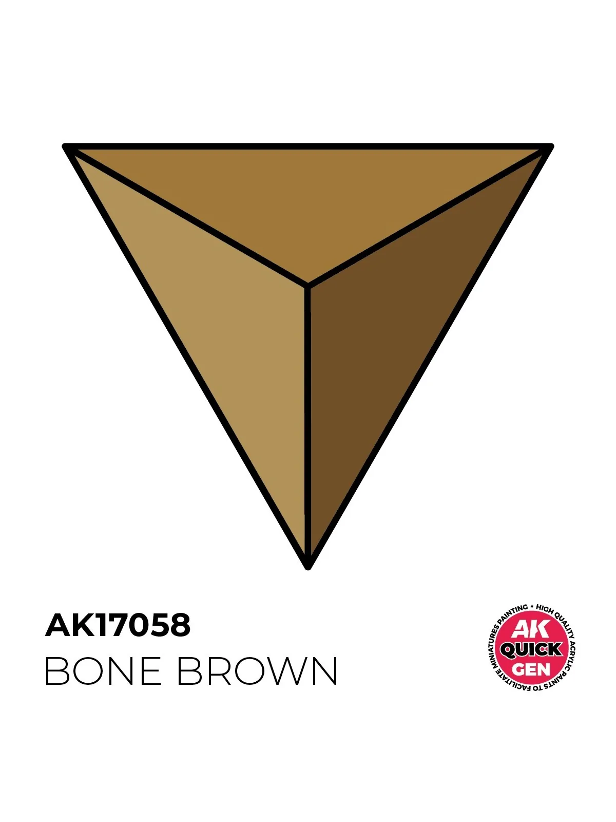 Bone Brown Quick Gen Color 18 ml (AK17058) de AK Interactive en AK Quick Gen | La Cueva Roja