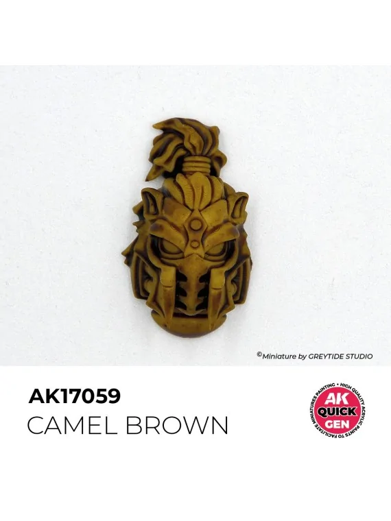 Camel Brown Quick Gen Color 18 ml (AK17059) de AK Interactive en AK Quick Gen | La Cueva Roja