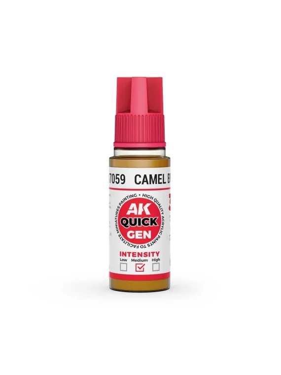 Light Leather Quick Gen Color 18 ml (AK17060) de AK Interactive en AK Quick Gen | La Cueva Roja