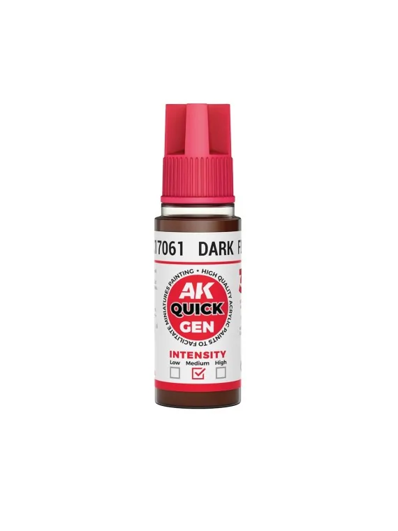 Dark Flesh Quick Gen Color 18 ml (AK17061) de AK Interactive en AK Quick Gen | La Cueva Roja