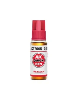 Gold Quick Gen Color 18 ml (AK17065) de AK Interactive en AK Quick Gen | La Cueva Roja