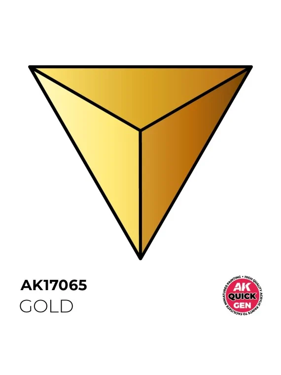 Gold Quick Gen Color 18 ml (AK17065) de AK Interactive en AK Quick Gen | La Cueva Roja