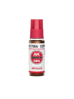 Copper Quick Gen Color 18 ml (AK17066) de AK Interactive en AK Quick Gen | La Cueva Roja