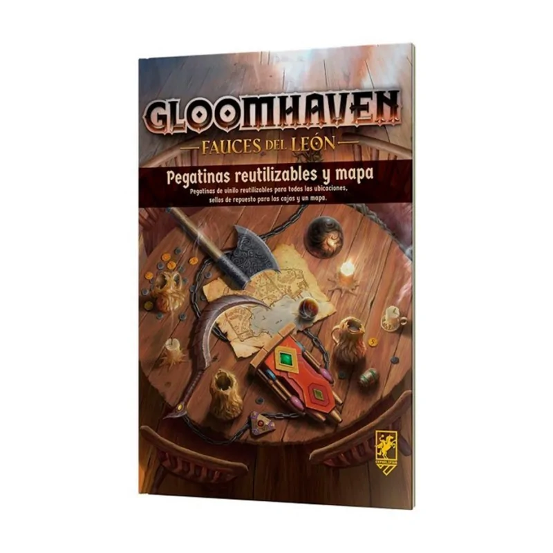 Gloomhaven Fauces del León - Pegatinas Reutilizables de Asmodee en Otros | La Cueva Roja