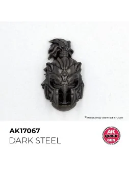 Dark Steel Quick Gen Color 18 ml (AK17067) de AK Interactive en AK Quick Gen | La Cueva Roja