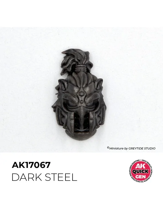 Dark Steel Quick Gen Color 18 ml (AK17067) de AK Interactive en AK Quick Gen | La Cueva Roja
