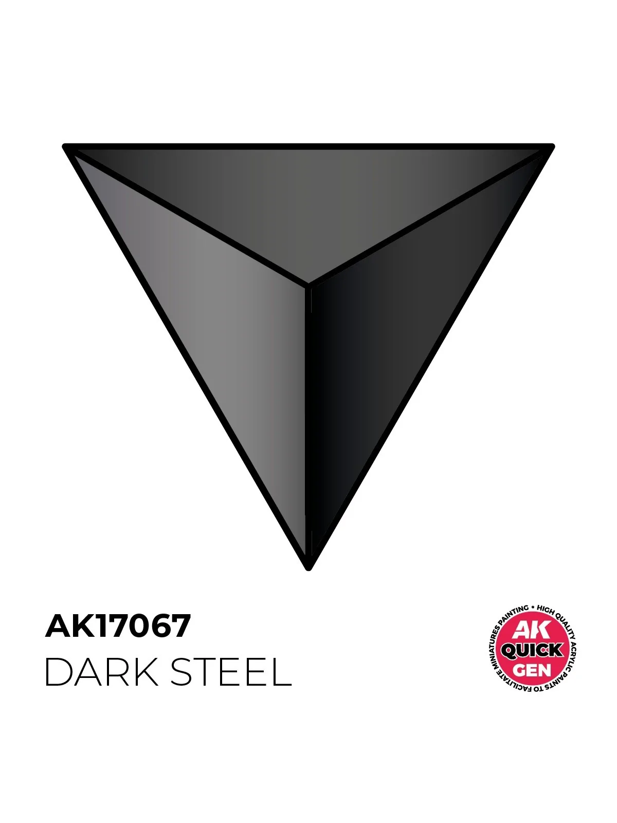 Dark Steel Quick Gen Color 18 ml (AK17067) de AK Interactive en AK Quick Gen | La Cueva Roja