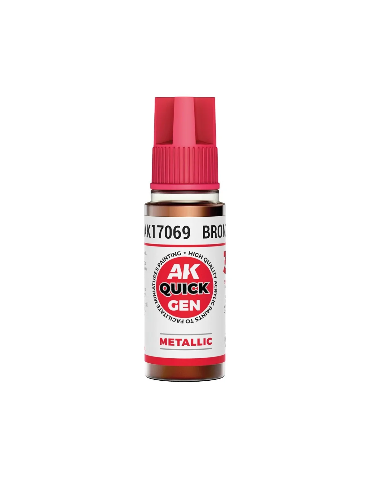 Bronze Quick Gen Color 18 ml (AK17069) de AK Interactive en AK Quick Gen | La Cueva Roja