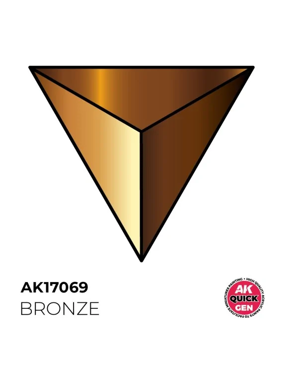 Bronze Quick Gen Color 18 ml (AK17069) de AK Interactive en AK Quick Gen | La Cueva Roja