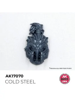 Cold Steel Quick Gen Color 18 ml (AK17070) de AK Interactive en AK Quick Gen | La Cueva Roja