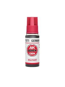 German Grey Quick Gen Color 18 ml (AK17071) de AK Interactive en AK Quick Gen | La Cueva Roja
