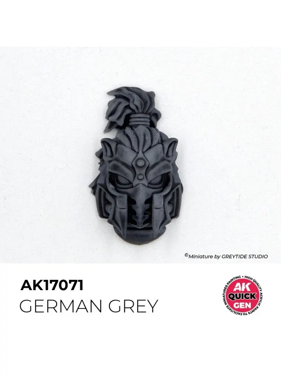 German Grey Quick Gen Color 18 ml (AK17071) de AK Interactive en AK Quick Gen | La Cueva Roja
