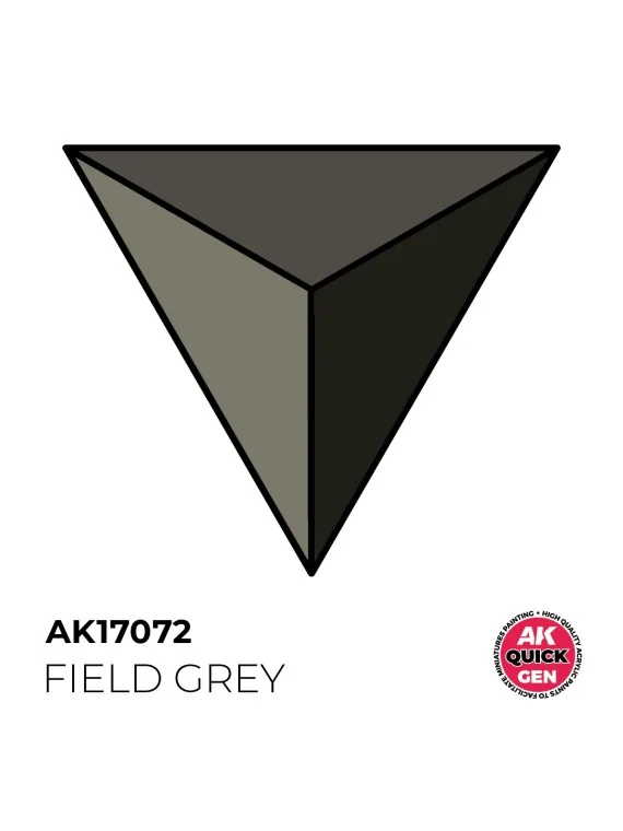 Field Grey Quick Gen Color 18 ml (AK17072) de AK Interactive en AK Quick Gen | La Cueva Roja