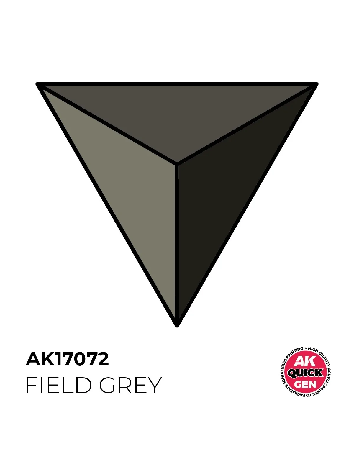 Field Grey Quick Gen Color 18 ml (AK17072) de AK Interactive en AK Quick Gen | La Cueva Roja