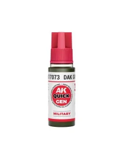 Dark Green Quick Gen Color 18 ml (AK17073) de AK Interactive en AK Quick Gen | La Cueva Roja