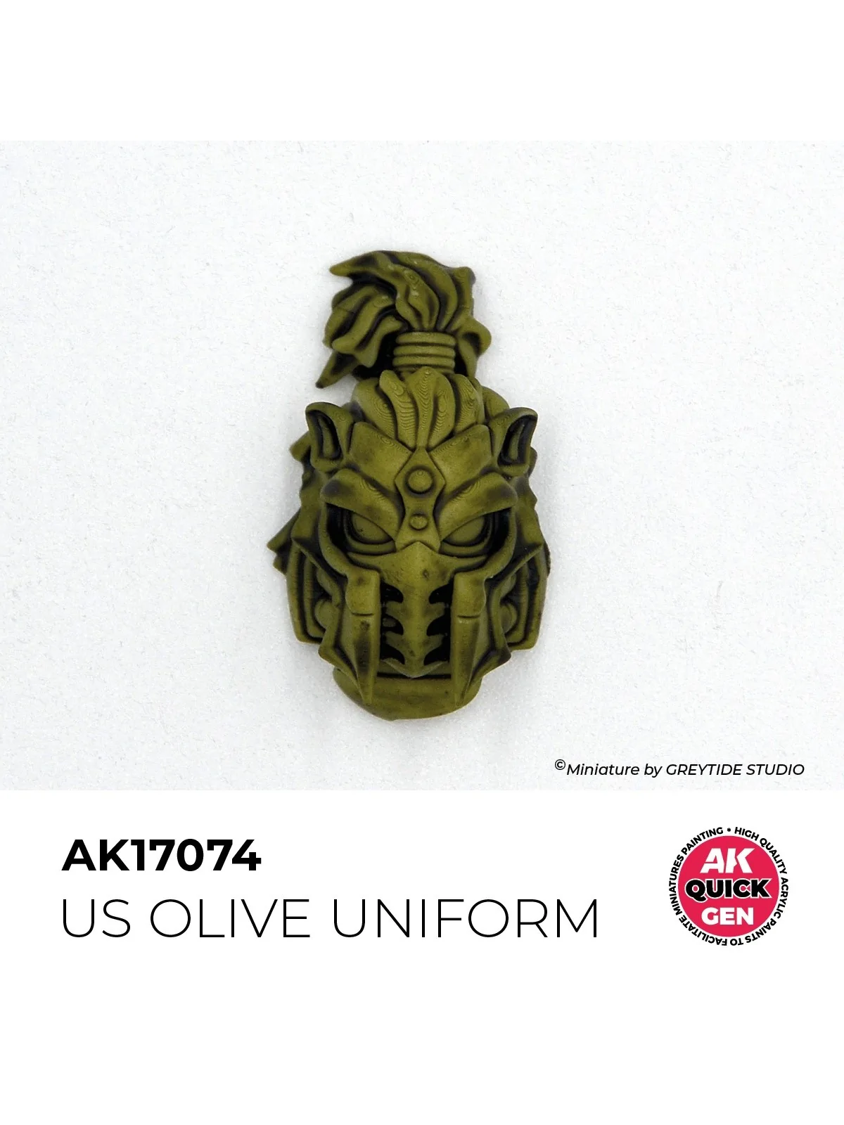 US Olive Uniform Quick Gen Color 18 ml (AK17074) de AK Interactive en AK Quick Gen | La Cueva Roja