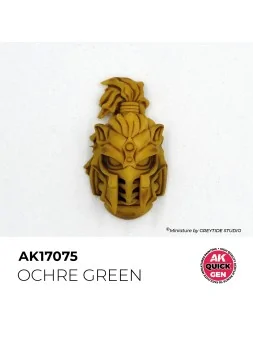 Ochre Green Quick Gen Color 18 ml (AK17075) de AK Interactive en AK Quick Gen | La Cueva Roja