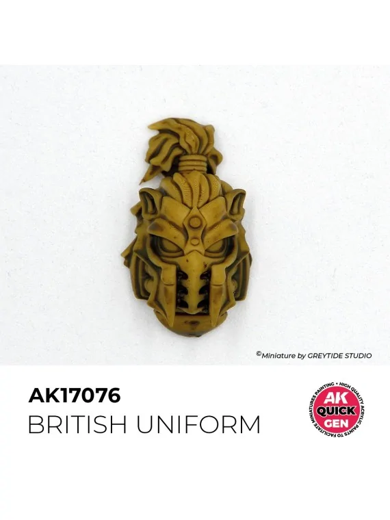 British Uniform Quick Gen Color 18 ml (AK17076) de AK Interactive en AK Quick Gen | La Cueva Roja