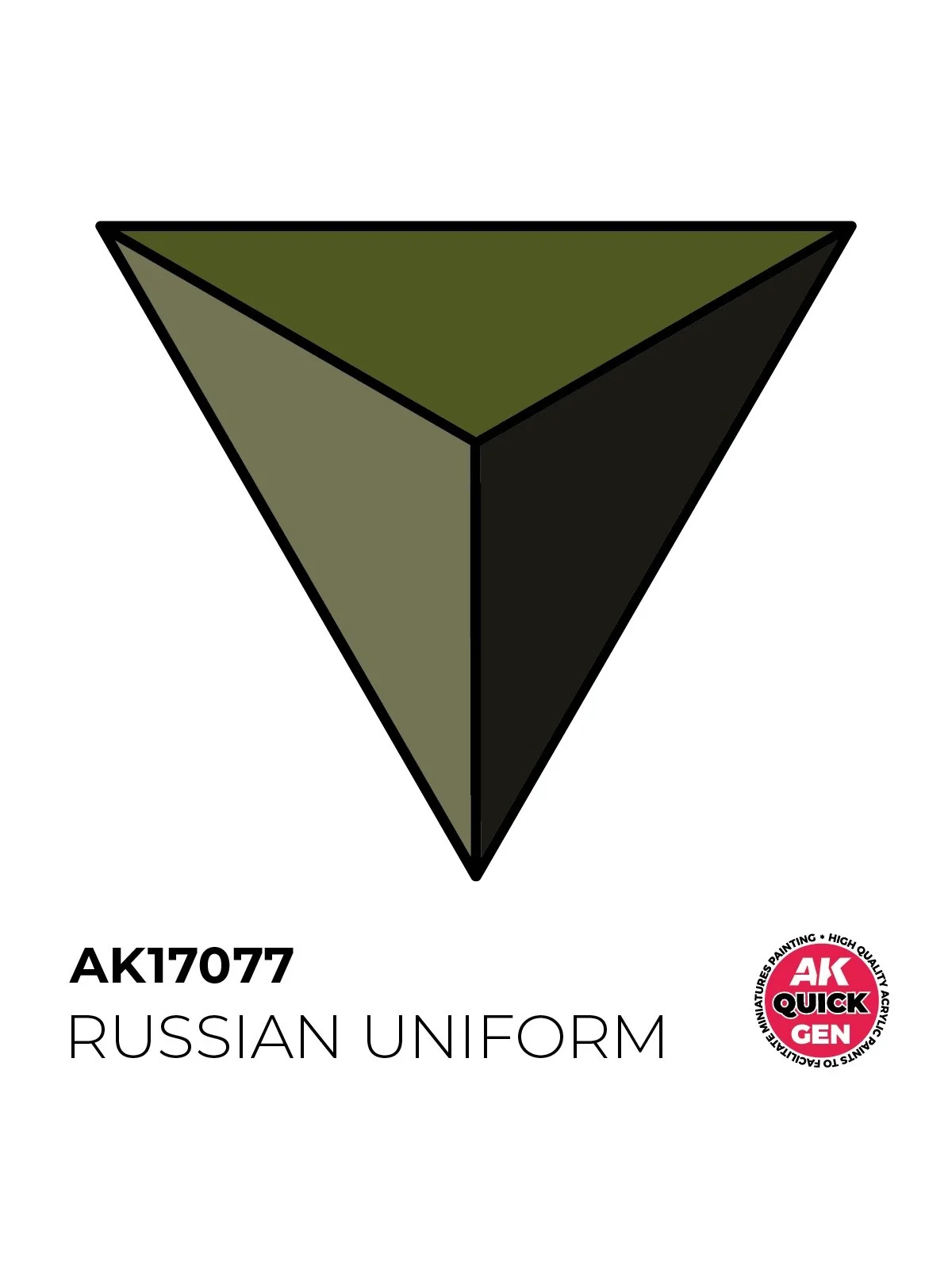 Russian Uniform Quick Gen Color 18 ml (AK17077) de AK Interactive en AK Quick Gen | La Cueva Roja