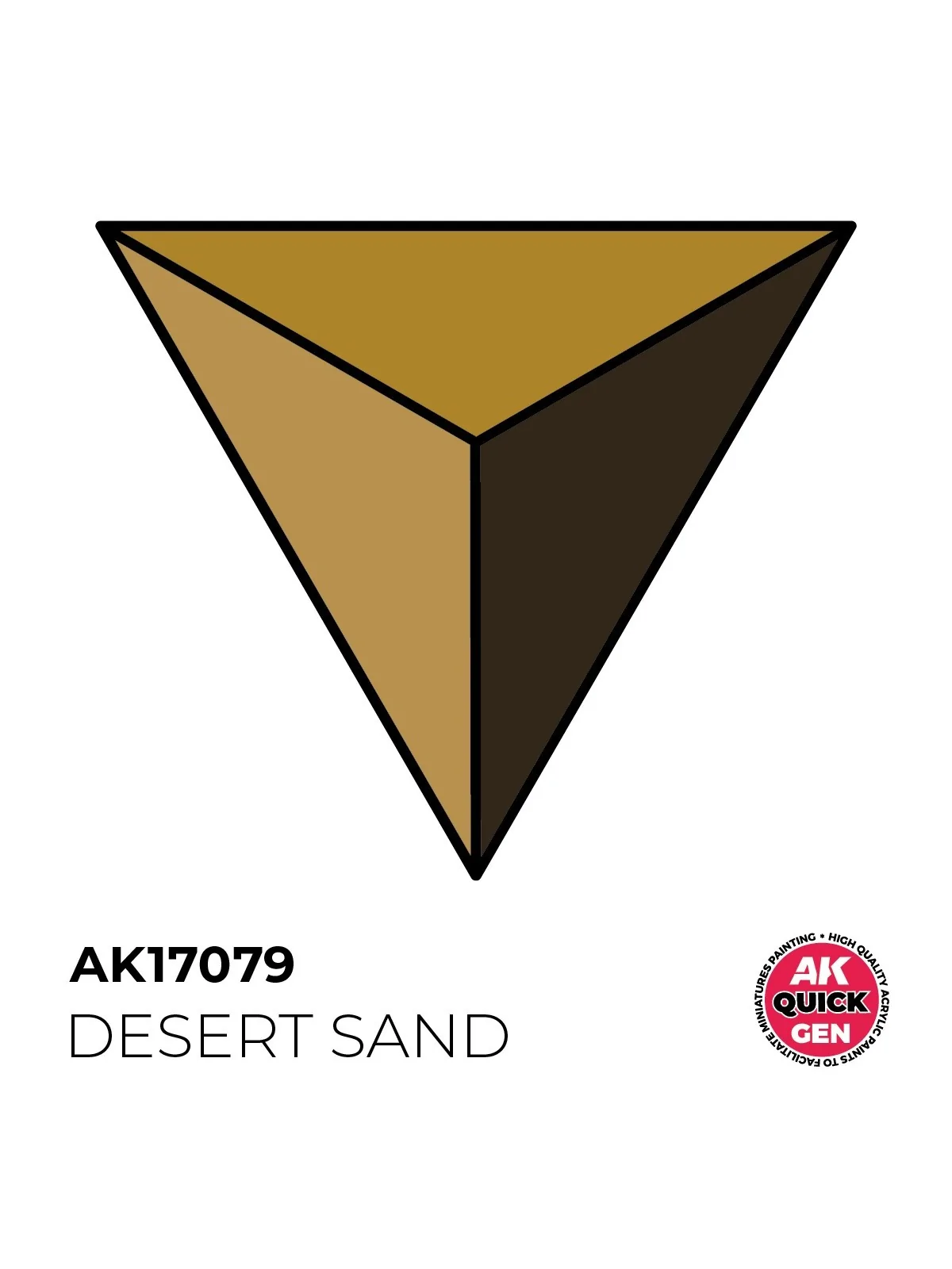 Desert Sand Quick Gen Color 18 ml (AK17079) de AK Interactive en AK Quick Gen | La Cueva Roja