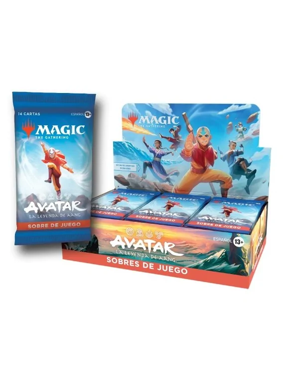 Magic the Gathering: Avatar La Leyenda de Aang Caja de Play Boosters (Castellano) de Wizards Of The Coast en Magic The Gathering