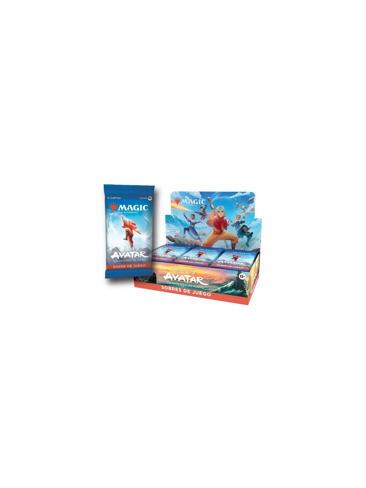 Magic the Gathering: Avatar La Leyenda de Aang Caja de Play Boosters (Castellano) de Wizards Of The Coast en Magic The Gathering