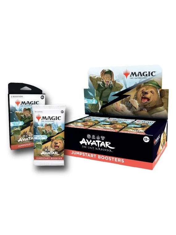 Magic the Gathering: Avatar The Last Airbender Caja Jumpstart (Ingles) de Wizards Of The Coast en Magic The Gathering | La Cueva