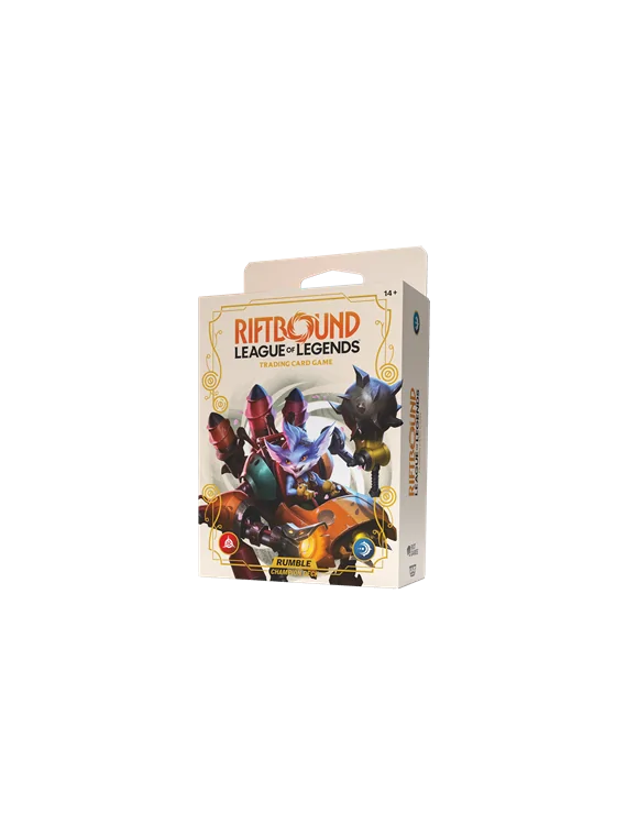 Riftbound: League of Legends TCG Spiritforged Rumble Champion Deck de UVS Studio en Riftbound | La Cueva Roja