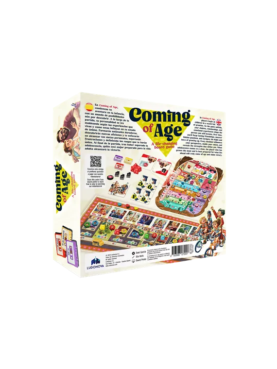 Coming of Age de Ludonova en Juegos de Tablero | La Cueva Roja