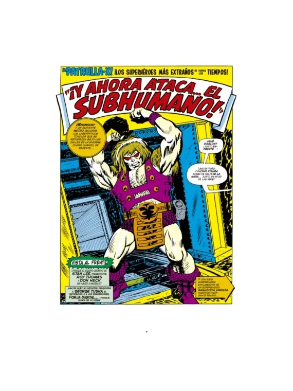 Biblioteca Marvel 88 La Patrulla-X 8 de Panini Comics en Cómics Americano | La Cueva Roja