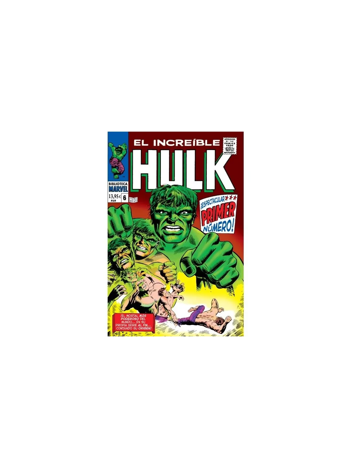 Biblioteca Marvel 91 El Increíble Hulk 6 de Panini Comics en Cómics Americano | La Cueva Roja