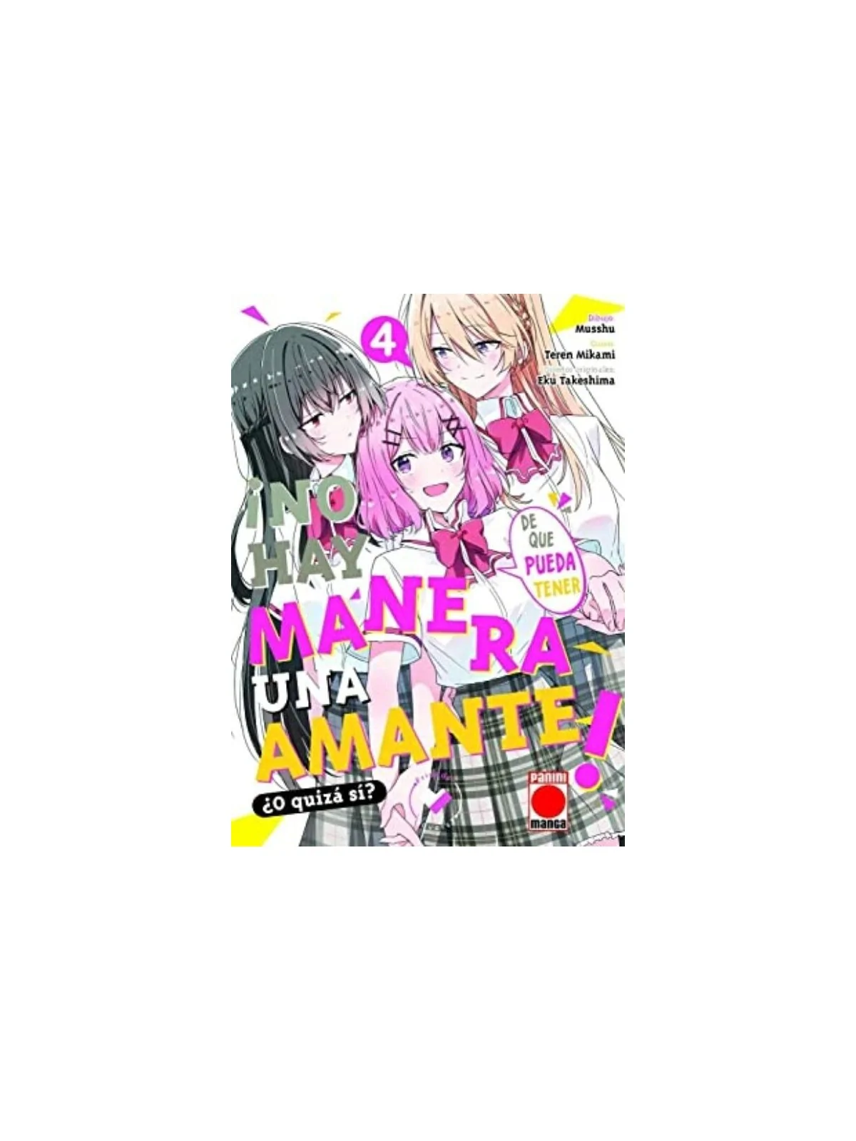 ¡No hay Manera de que Pueda Tener una Amante! ¿O Quizá sí? 04 de Panini Comics en Mangas | La Cueva Roja