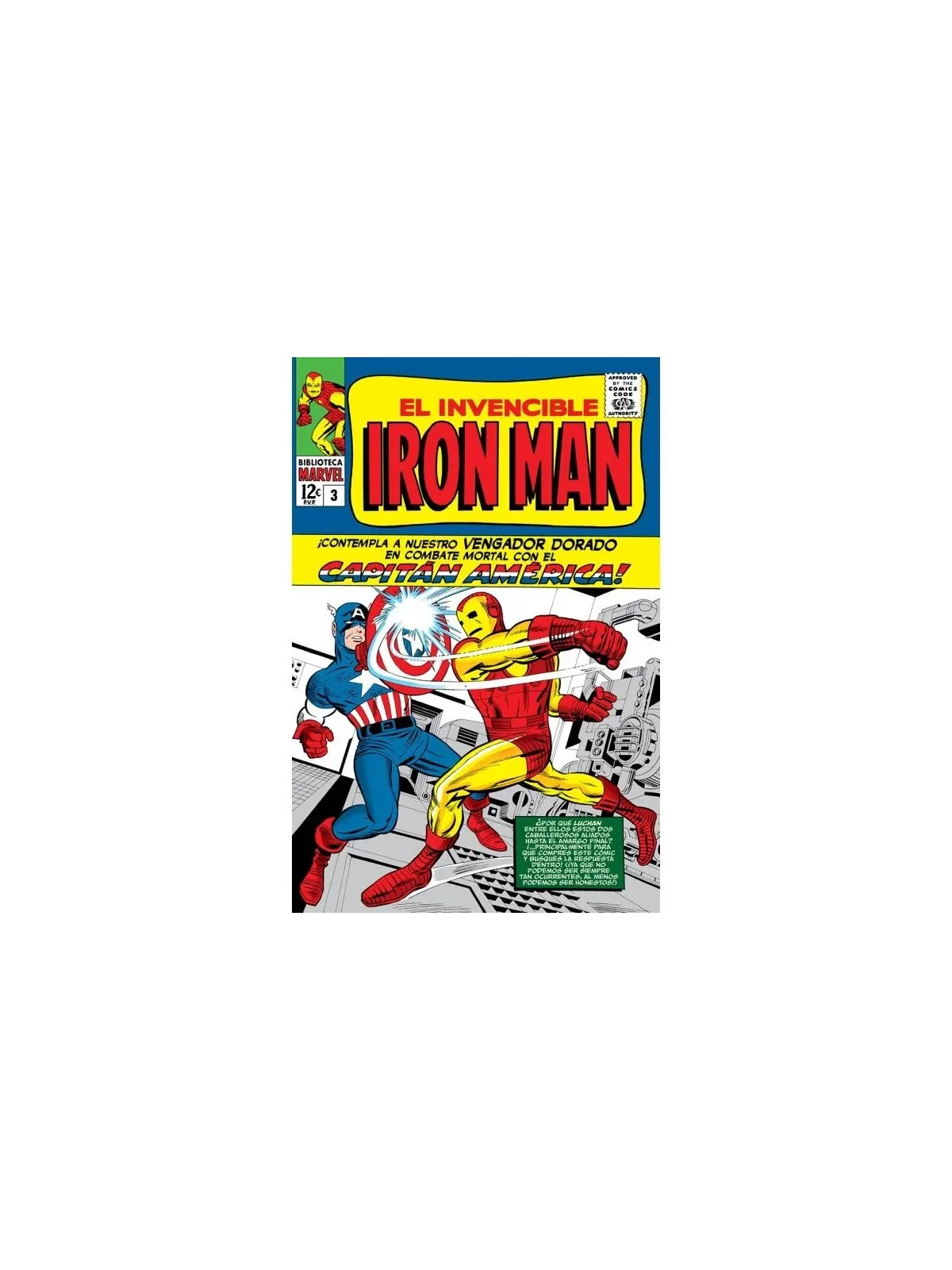 Biblioteca Marvel 23 El Invencible Iron Man 3 de Panini Comics en Cómics Americano | La Cueva Roja