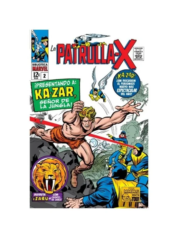 Biblioteca Marvel 25 La Patrulla-X 2 de Panini Comics en Cómics Americano | La Cueva Roja