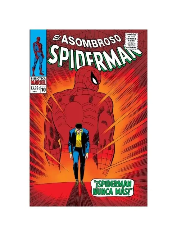 Biblioteca Marvel 65 El Asombroso Spiderman 10 de Panini Comics en Cómics Americano | La Cueva Roja
