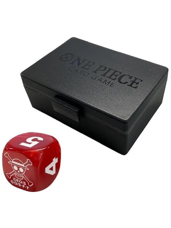 OPCG Official Dice and Dice Case de Bandai en One Piece Card Game | La Cueva Roja