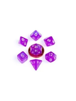 FanRoll Mini Pack de Dados Stardust Purple de FanRoll en Dados | La Cueva Roja