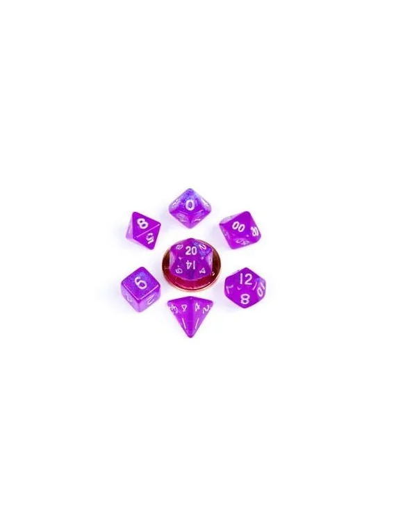 FanRoll Mini Pack de Dados Stardust Purple de FanRoll en Dados | La Cueva Roja